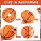 3 PCS 8'' Basketball Party Decorations Basketball Lanterns Basketball Paper Lanterns Basketball Hanging Lanterns Creative Football Party Decorations